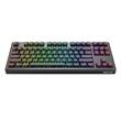 Tastatura gaming mecanica Bluetooth cu si fara fir Redragon Uranus 87 Pro neagra iluminare RGB