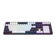 Tastatura gaming mecanica Bluetooth cu si fara fir Redragon Antonium Pro 108 neagra cu alb iluminare RGB