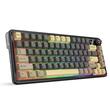 Tastatura gaming mecanica Bluetooth cu si fara fir Redragon Thorium QMK VIA cu display neagra iluminare RGB