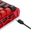 Tastatura gaming mecanica Redragon Venom rosie cu negru iluminare RGB