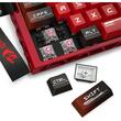 Tastatura gaming mecanica Redragon Venom rosie cu negru iluminare RGB