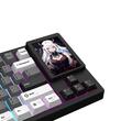 Tastatura gaming mecanica Redragon Popvu neagra cu alb iluminare RGB cu stream deck detasabil