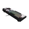 Tastatura gaming mecanica Redragon Popvu neagra cu alb iluminare RGB cu stream deck detasabil