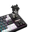 Tastatura gaming mecanica Redragon Popvu neagra cu alb iluminare RGB cu stream deck detasabil