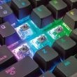 Tastatura mecanica Thermaltake Premium X1 switch-uri gri RGB neagra