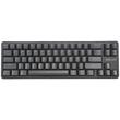 Tastatura gaming mecanica bluetooth Delux KM32 neagra iluminare RGB