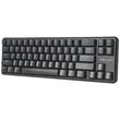 Tastatura gaming mecanica bluetooth Delux KM32 neagra iluminare RGB