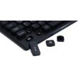 Kit tastatura si mouse Inter-Tech Eterno KM-232W negru