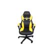 Scaun gaming Inaza Knight negru cu galben