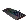 Tastatura gaming mecanica Riotoro Ghostwriter Prism Cherry MX Black neagra iluminare RGB