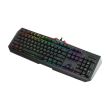 Tastatura gaming mecanica Riotoro Ghostwriter Elite Cherry MX Silent Red neagra iluminare RGB
