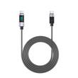 Cablu USB Orico LDC2C 100W USB Type-C - USB Type-C 1.5m negru cu display