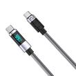 Cablu USB Orico LDC2C 100W USB Type-C - USB Type-C 1.5m negru cu display