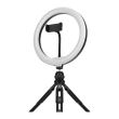 Lampa LED Circulara Streamplify Light 10 cu trepied