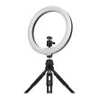 Lampa LED Circulara Streamplify Light 10 cu trepied
