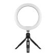 Lampa LED Circulara Streamplify Light 10 cu trepied