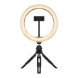 Lampa LED Circulara Streamplify Light 10 cu trepied