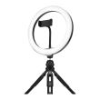 Lampa LED Circulara Streamplify Light 10 cu trepied