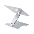 Stand laptop din aluminiu Orico LST-4A pliabil argintiu cu HUB USB