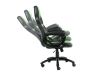 Scaun gaming Inaza Legion negru cu verde