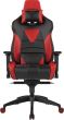 Scaun gaming Gamdias Achilles M1 L negru cu rosu