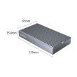 Rack SSD Orico M2NV01-C3 USB3.1 GEN2 dual slot NVMe M.2 gri