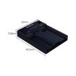Rack SSD Orico M2P2-C3-C USB3.1 NVMe M.2 negru