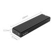Rack SSD Orico M2PF-C3 M.2 NGFF USB 3.1 GEN1 negru