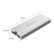 Cooler M2 Orico M2SRA racire pasiva argintiu