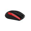 Mouse Delux M321 Wireless negru cu rosu