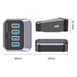 HUB USB Orico M3U3-4A 4 port-uri gri