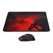 Mouse si mousepad gaming Redragon M601WL negru