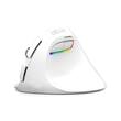 Mouse wireless si bluetooth Delux M618 mini alb pentru stangaci