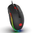 Mouse gaming Redragon Invader negru iluminare RGB