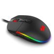 Mouse gaming Redragon Invader negru iluminare RGB