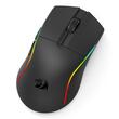 Mouse gaming Bluetooth cu si fara fir Redragon Deicide Lite negru iluminare RGB