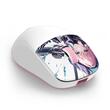 Mouse gaming Bluetooth cu si fara fir Redragon Klyamoor Pro Standard Anime alb cu roz