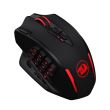 Mouse gaming wireless Redragon Impact Elite negru iluminare RGB