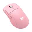 Mouse gaming wireless bluetooth si cu fir Redragon K1ng Lite 1K roz