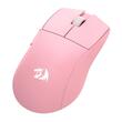 Mouse gaming wireless bluetooth si cu fir Redragon K1ng Lite 1K roz