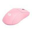 Mouse gaming wireless bluetooth si cu fir Redragon K1ng Lite 1K roz