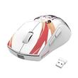 Mouse gaming wireless bluetooth si cu fir Redragon K1ng Max Anime alb