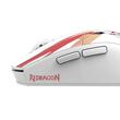 Mouse gaming wireless bluetooth si cu fir Redragon K1ng Max Anime alb