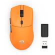 Mouse gaming wireless bluetooth si cu fir Redragon Sparda portocaliu 45K DPI ultra usor