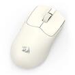 Mouse gaming wireless bluetooth si cu fir Redragon Axion alb 45K DPI ultra usor