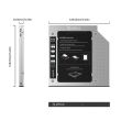 Caddy HDD Orico seria M95SS 2.5” 9.5mm