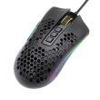 Mouse gaming Redragon Storm Elite iluminare RGB negru