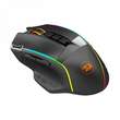 Mouse gaming wireless si cu fir Redragon Enlightment negru iluminare RGB