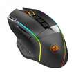 Mouse gaming wireless si cu fir Redragon Enlightment negru iluminare RGB