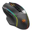 Mouse gaming wireless si cu fir Redragon Enlightment Pro negru iluminare RGB